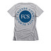 FCS Double Take Indigo (Adult), a Dark Heather Grey Women's Slim Fit Tee (back-view)