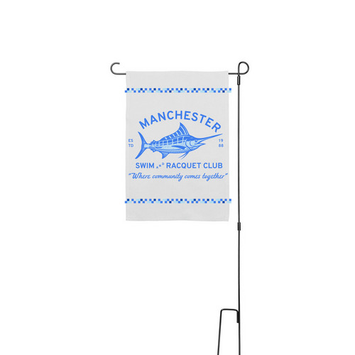 MSRC Yard Sign, a White 12" x 18" Yard Flag with Stake