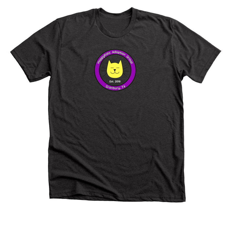 2026 HAPPYKATS&nbsp;, a Dark Grey Heather Premium Unisex Tee