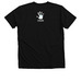 DSDN Rockin' Mom?, a Solid Black Blend Premium V-Neck Tee (back-view)