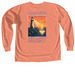 Lighthouse Tees, a Terracotta Comfort Colors Long Sleeve Tee (back-view)