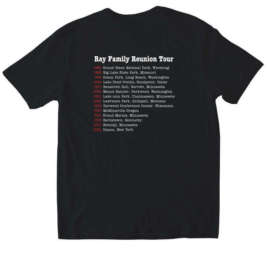 two-sided Dark part 2, a Black Softstyle Cotton Tee (back-view)