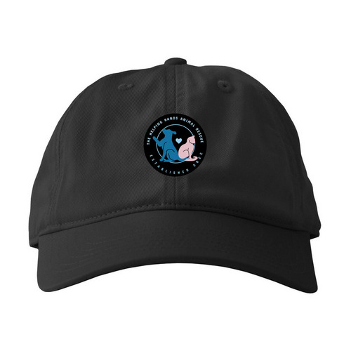 Hat, a Black Printed Eco Baseball Cap