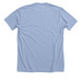 Counselor Advocacy, a Heather Baby Blue Premium Unisex Tee (back-view)