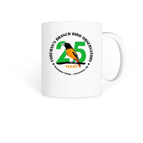 FBBO at 25 Mug, a White Coffee Mug