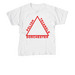 Polish Triangle - White, a White Youth Unisex Tee