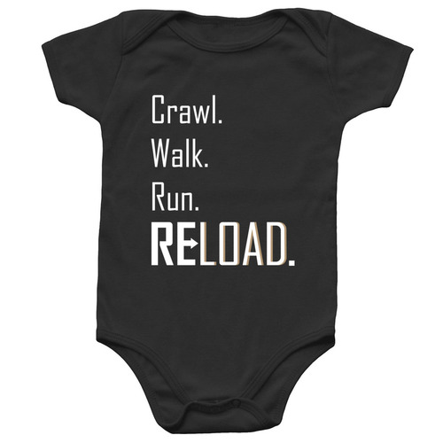 Baby Onesie, a Black Infant Onesie