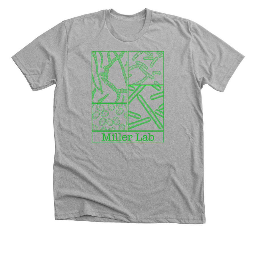 Miller Lab Shirt, a Athletic Heather Premium Unisex Tee