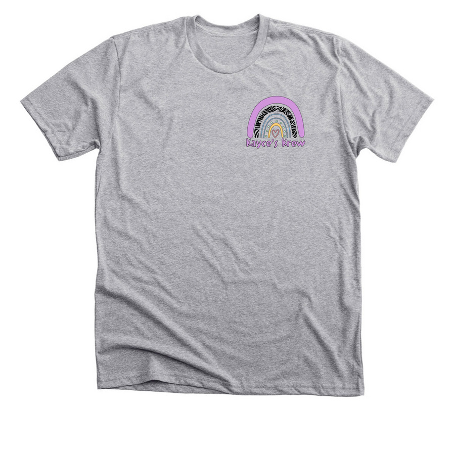 Kayce's Krew, a Athletic Heather Premium Unisex Tee