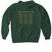 Shrek Merch, a Forest Green Softstyle Pullover Hoodie (back-view)