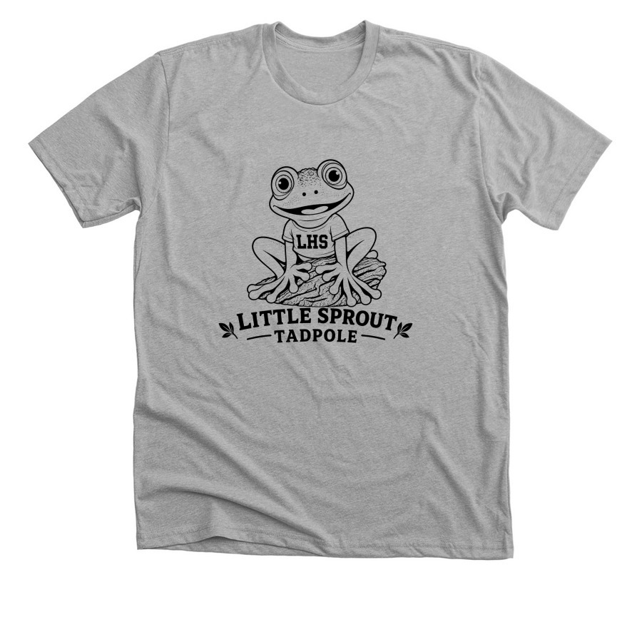 LS Tadpole, a Athletic Heather Premium Unisex Tee