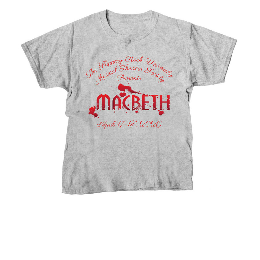 Macbeth, a Sport Grey Youth Unisex Tee
