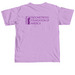 End Endo 5K Comfort T-Shirt Retro Light, a Neon Violet Comfort Colors Unisex Tee (back-view)