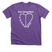 Evie?s Strong Heart 2026, a Heather Team Purple Premium Unisex Tee