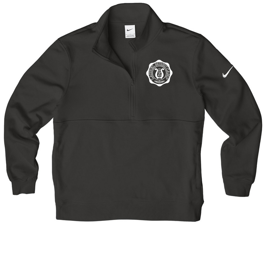 Premium Apparel Merch for LMC, a Anthracite Nike Club Fleece Half Zip Pullover