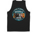 Dock Diving Regionals ?26, a Black Unisex Performance Tank (back-view)