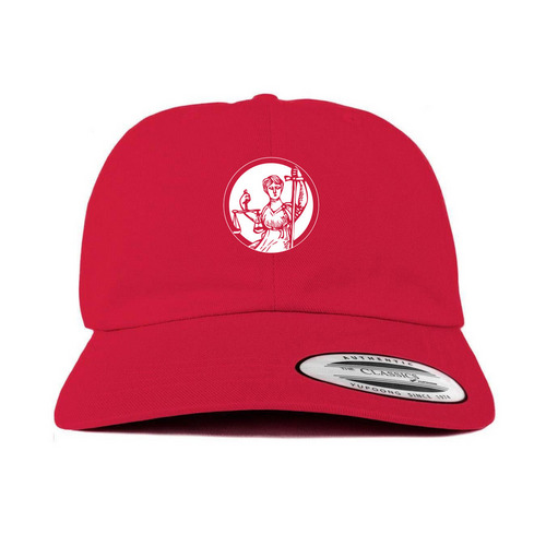 Center Classic Baseball Cap, a Cranberry Printed Classic Baseball Cap