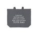 Silver Siege Souvenir, a Storm Grey Cotton Canvas Tote Bag