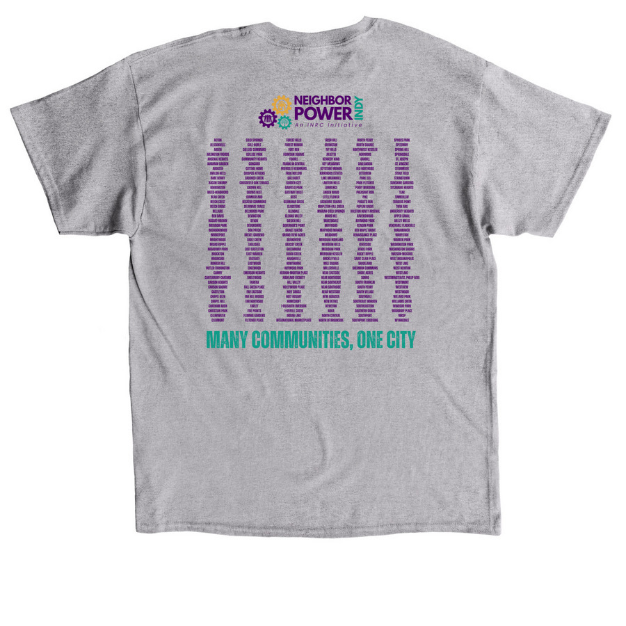 NPI 2026 Shirt-Gray, a Sport Grey Classic Unisex Tee (back-view)