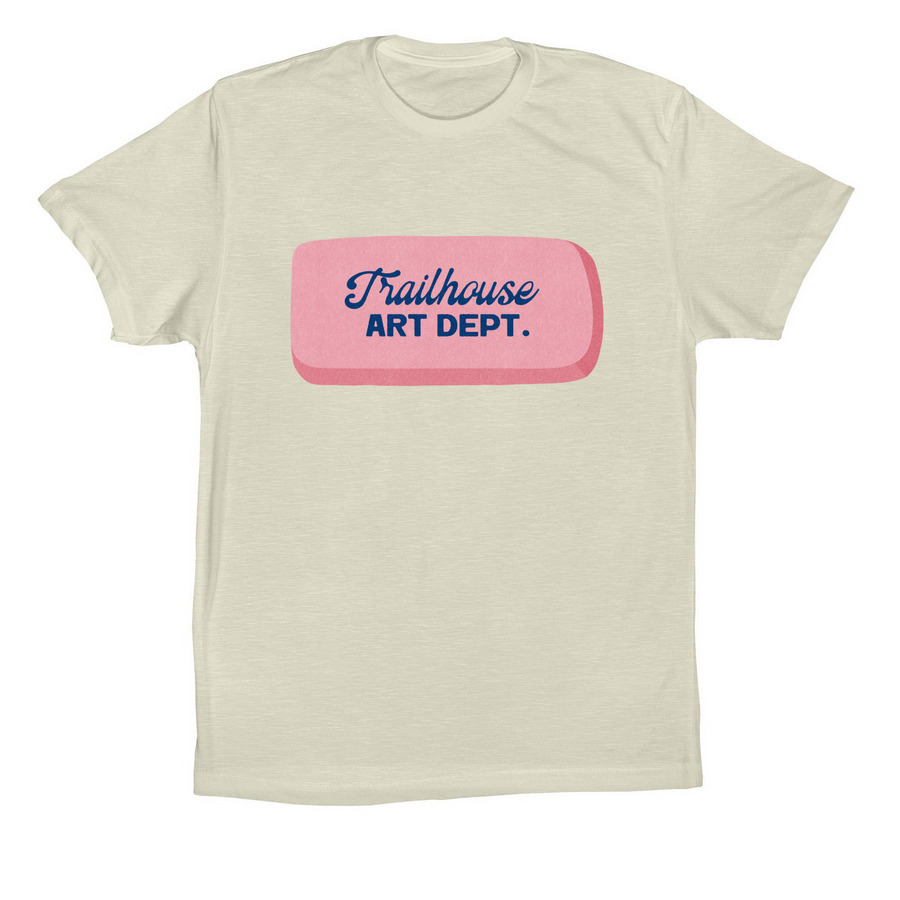 Trailhouse Art Dept., a Natural Premium Cotton Tee