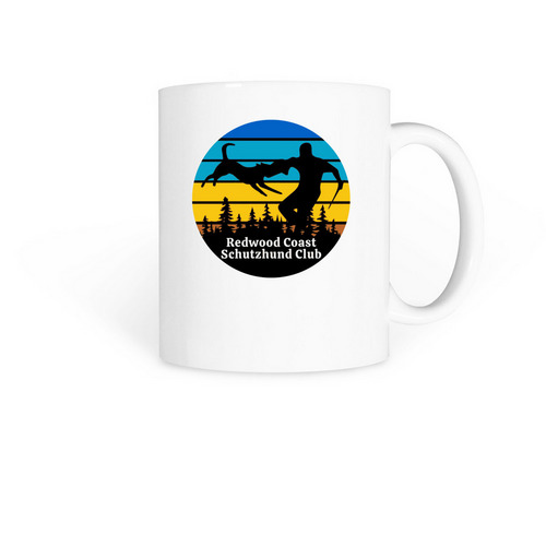 RCSC Mugs, a White Coffee Mug