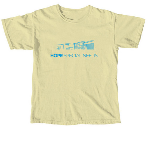 Special Needs Volunteer Shirts, a Butter Comfort Colors Unisex Tee