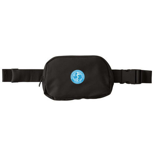 Hip Pack, a Deep Black Matte Hip Pack