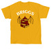 Briggs Bookwyrms, a Gold Classic Unisex Tee