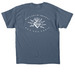 Ora Pro Nobis Shirt, a Indigo Blue Classic Unisex Tee (back-view)