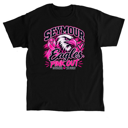 Seymour primary fundraiser, a Black Classic Unisex Tee
