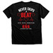 ESS Float Pool, a Black Heather Premium Unisex Tee (back-view)