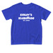 Kinley's Klubhouse, a Royal Blue Toddler Tee