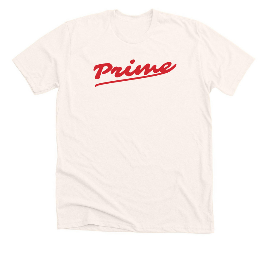 Prime, a Heather Natural Premium Unisex Tee