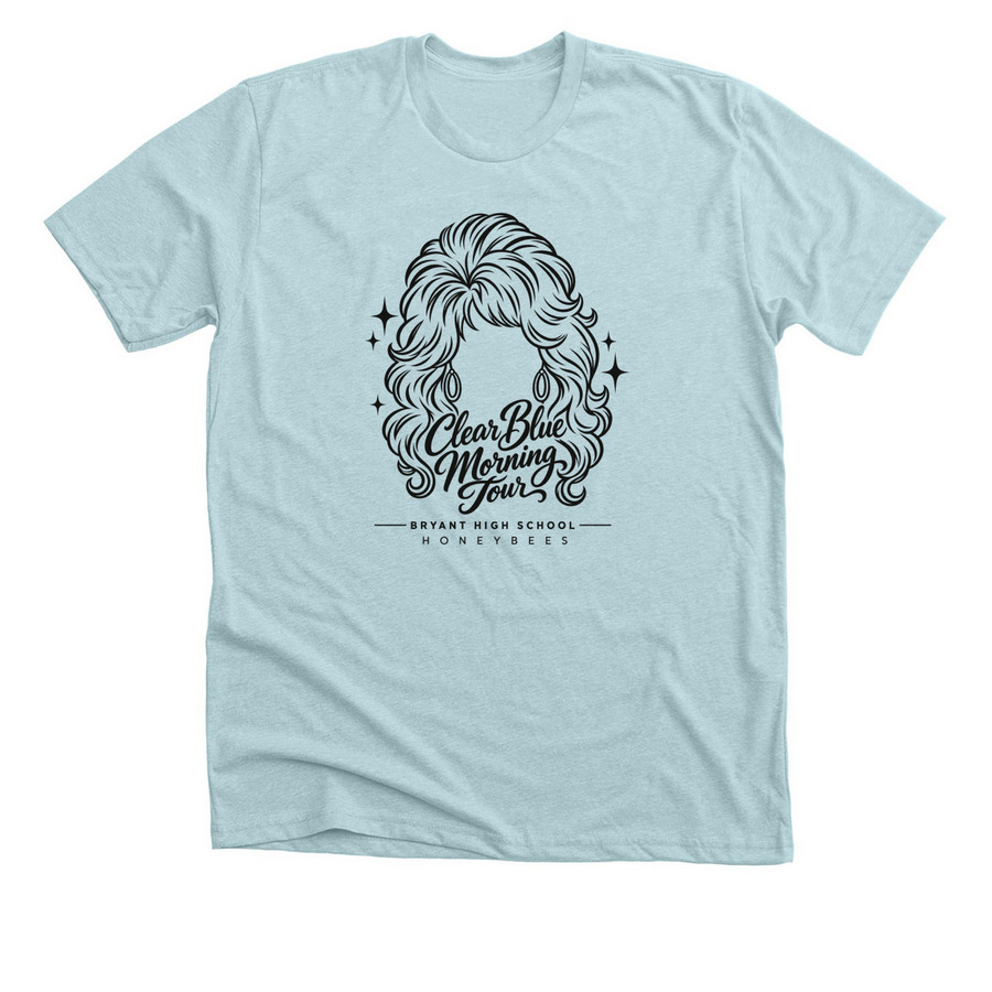 Light Dolly Do - CBMT, a Heather Ice Blue Premium Unisex Tee