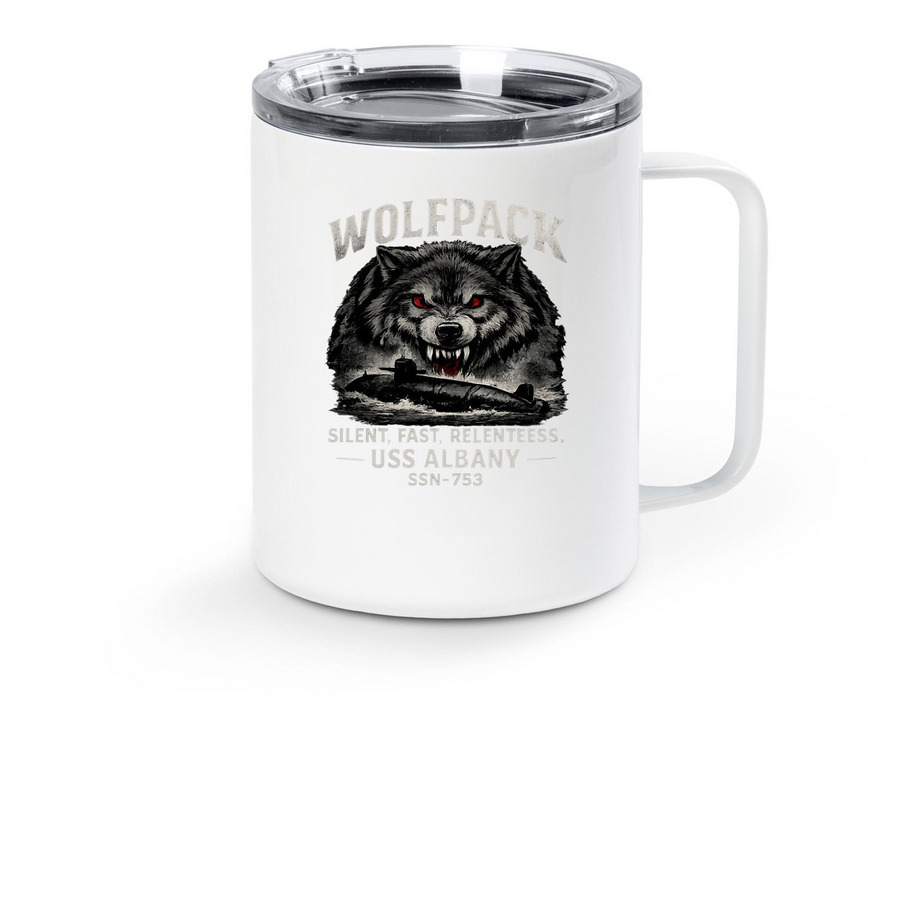 travel mug&nbsp;, a White Stainless Steel Travel Mug