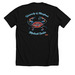 Au-shell-tate, a Solid Black Blend Premium Unisex Tee (back-view)