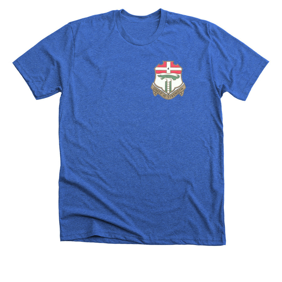 Gator Shirt, a Heather True Royal Premium Unisex Tee