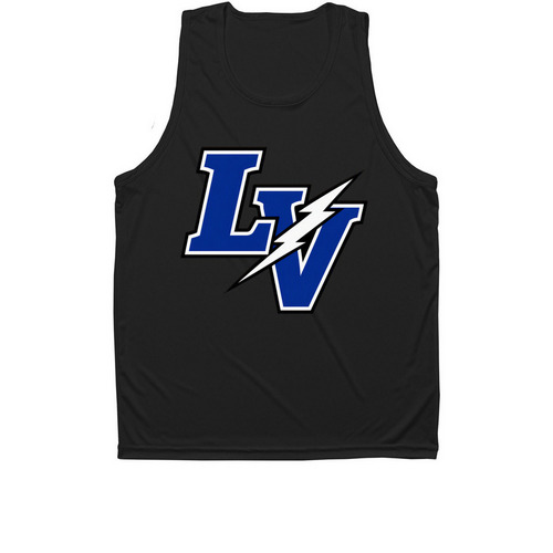 Athletic Wear - Big Logo, a Black Unisex Performance Tank