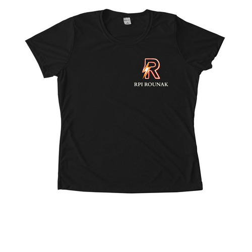 Athletic Clothes, a Black Women's Performance Tee