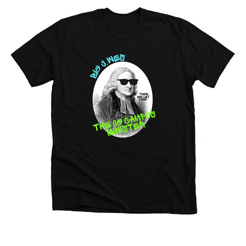 John Wesley Campus Minister, a Solid Black Blend Premium Unisex Tee