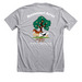 Original Montessori Acres, a Athletic Heather Premium Unisex Tee (back-view)
