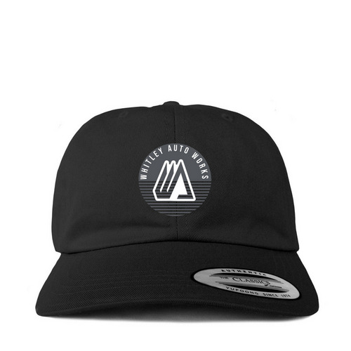 WAW LOGO CAP, a Black Printed Classic Baseball Cap