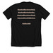Brothers in Christ..., a Solid Black Blend Premium Unisex Tee (back-view)