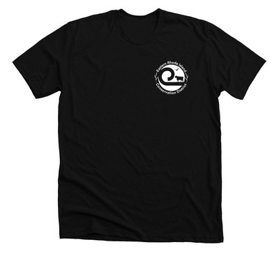 Tree Tees, a Solid Black Blend Premium Unisex Tee