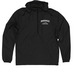 Windbreaker PD, a Black Quarter-Zip Windbreaker