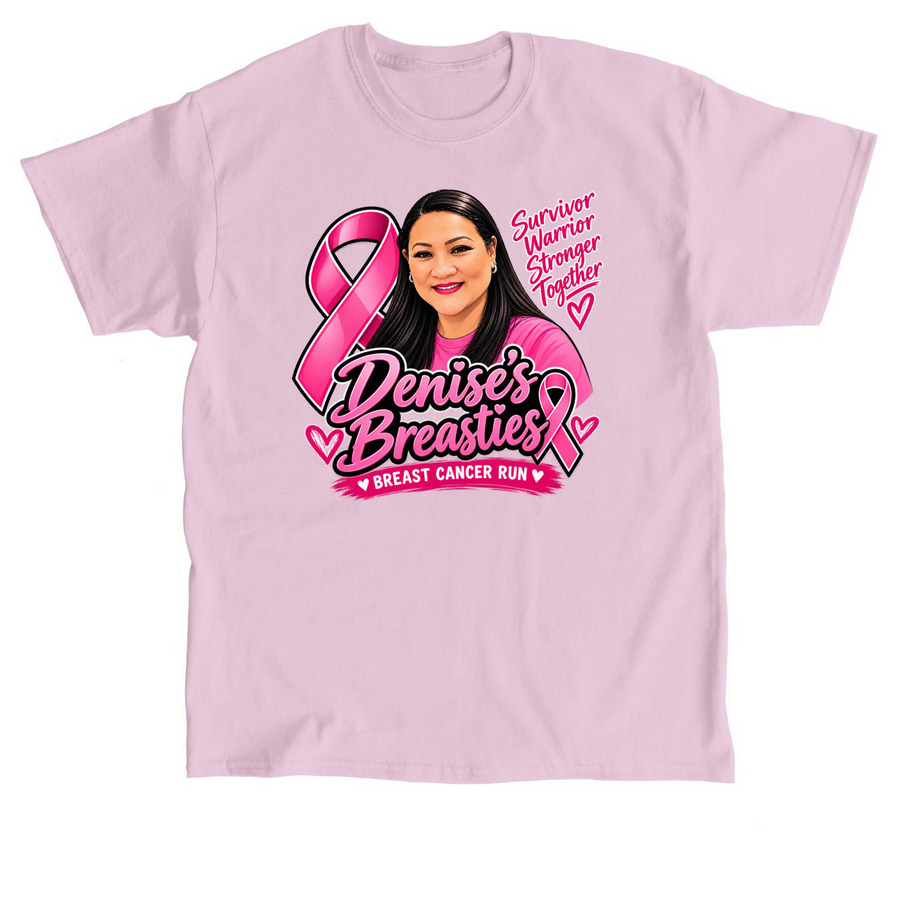 Denise's Breastie's, a Light Pink Classic Unisex Tee