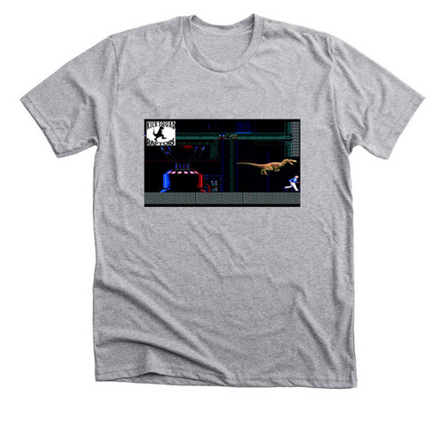 kicksquad raptors sega vibes, a Athletic Heather Premium Unisex Tee