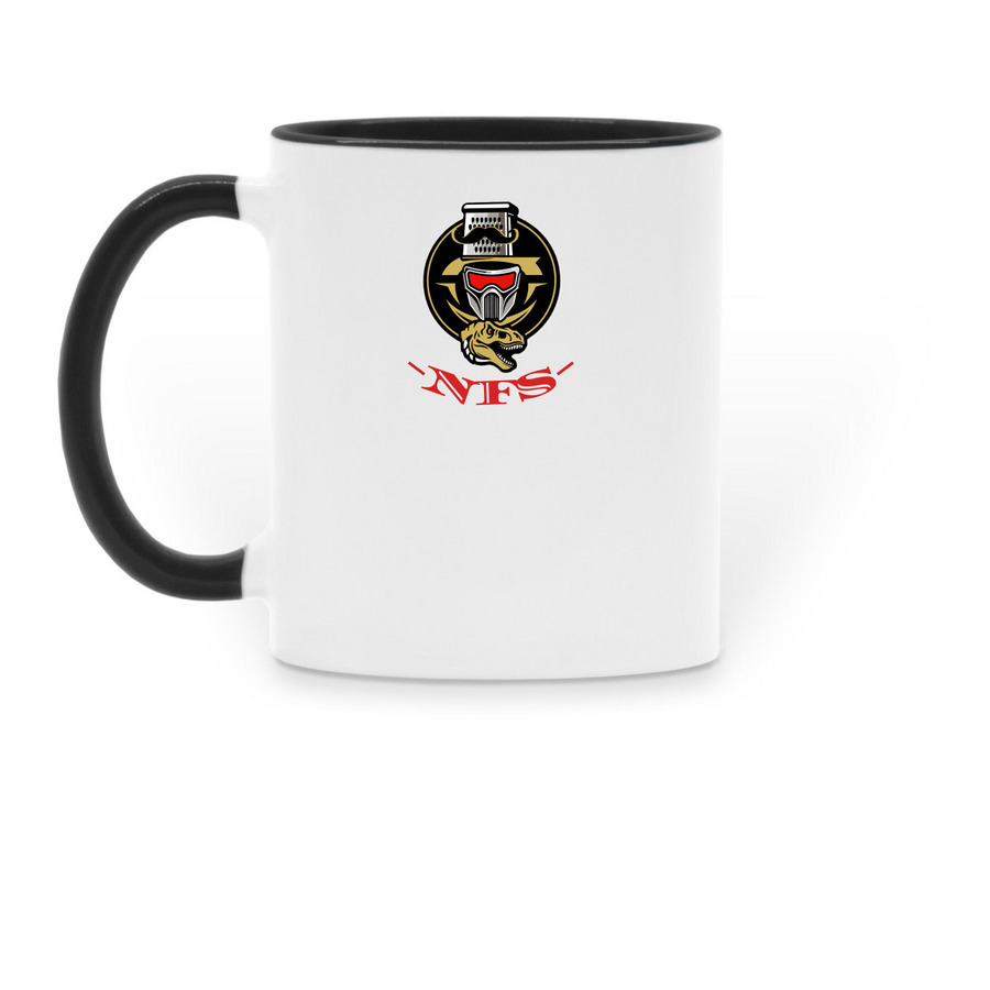 RAMON'S REVENGE movie mug collection., a Black Two-Tone Ceramic Mug (back-view)