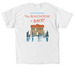 The Boathouse is BACK!&nbsp; (color logo)&nbsp;, a White Classic Unisex Tee (back-view)