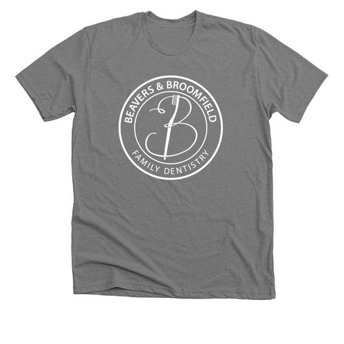 Beavers & Broomfield Merch Store, a Deep Heather Premium Unisex Tee